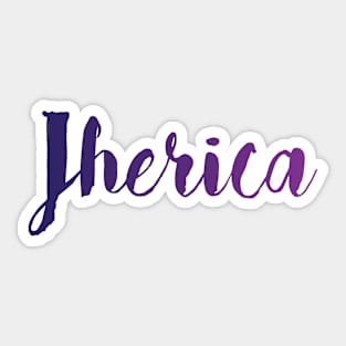 Jherica Sticker